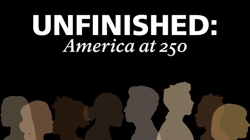 Unfinished: America at 250 logo