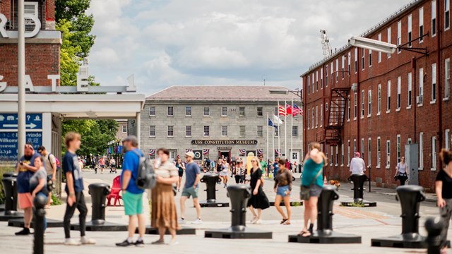 Charlestown Navy Yard Entrance at Gate 1