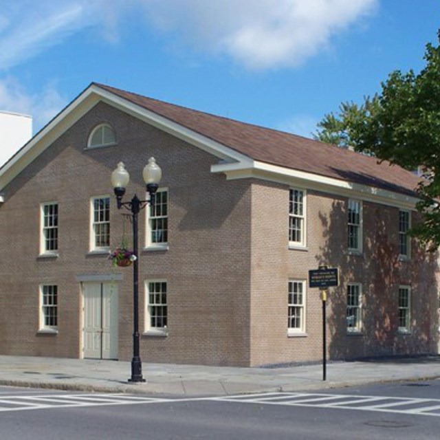 Wesleyan Chapel at Seneca Falls, New York. NPS