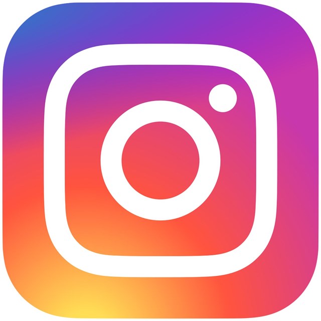 Stylized Instagram camera logo
