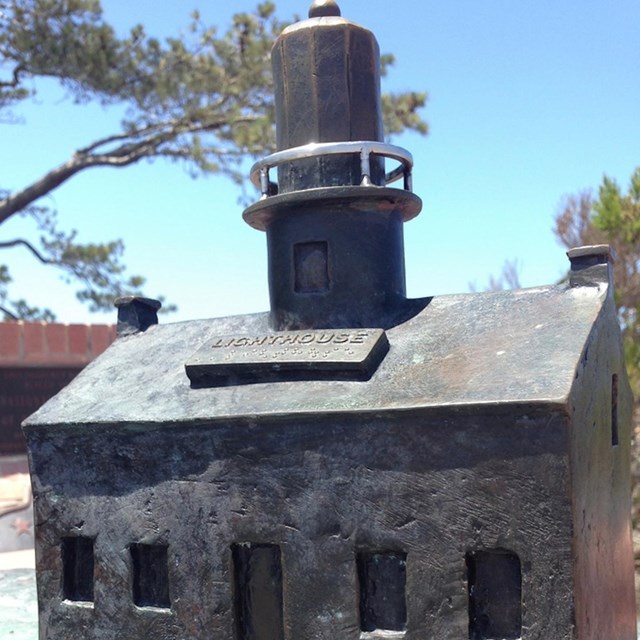 Photo of lighthouse model