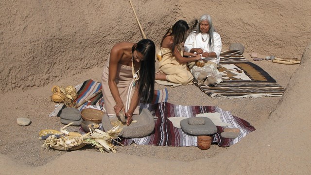 Grinding Corn and Spinning Cotton