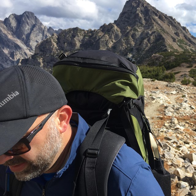 David Restivo backpacking 