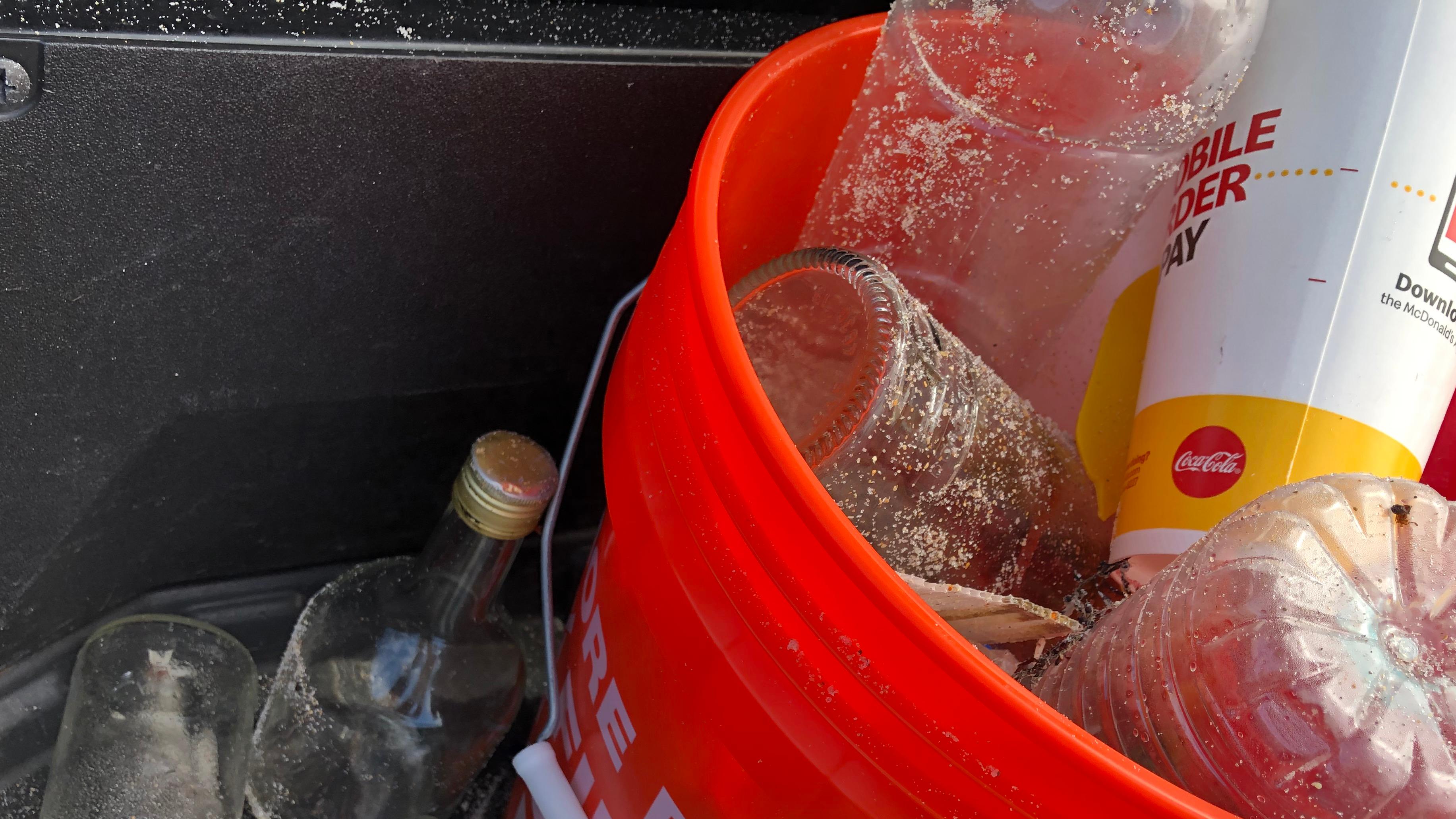 Trash in a Bucket