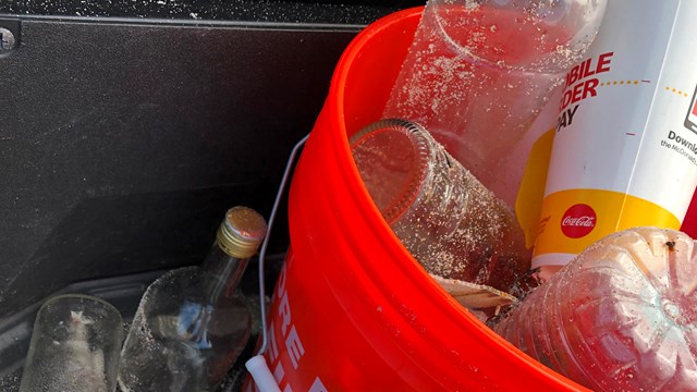 Trash in a Bucket