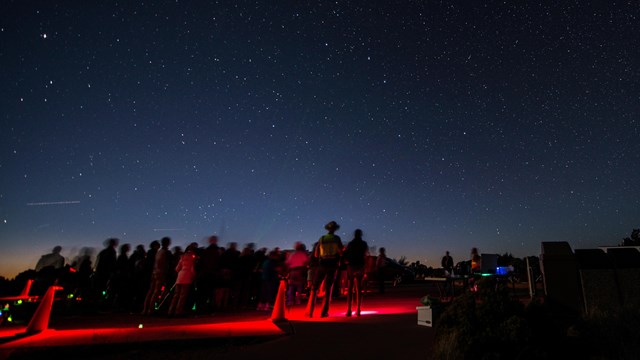 a starry sky