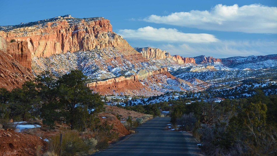 Zeeanemoon renderen Moskee Roads - Capitol Reef National Park (U.S. National Park Service)