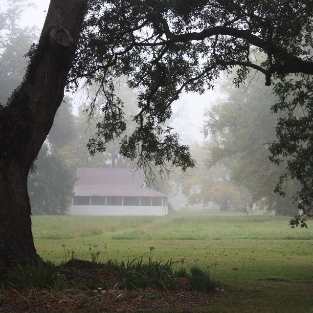 Image of Cooks cabin at Oakland Plantation