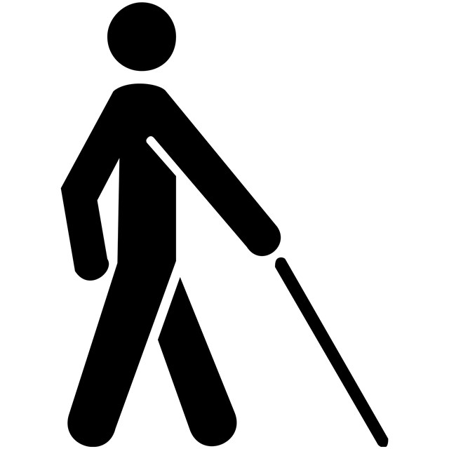 Low vision access symbol