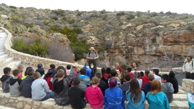 Enjoy multiple opportunities to learn about Carlsbad Caverns.