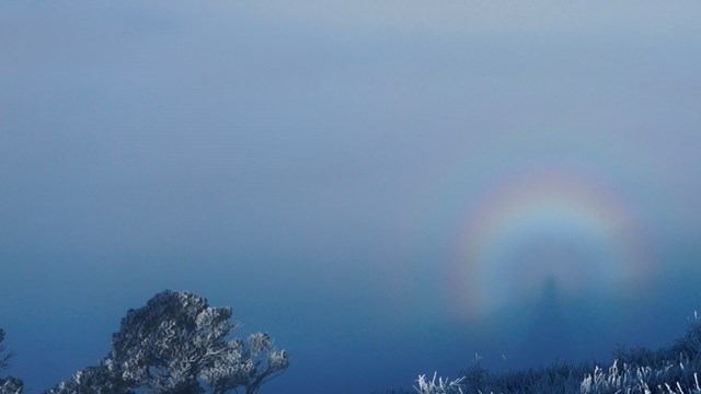 Double rainbow glory 