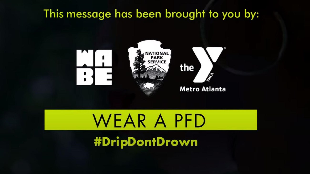 This message has been brought to you by Logos for WABE, NPS, and YCMA. Wear a PDF #DripDontDrown