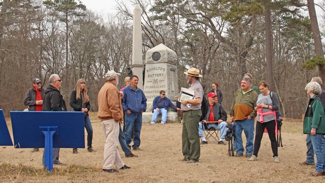 Ranger giving a tour