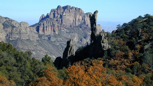Chisos Mountains in Big Bend National Park