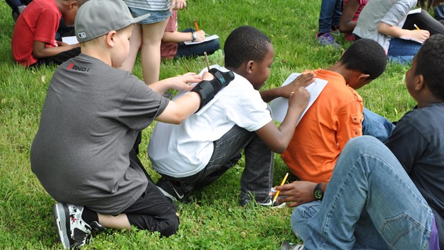 Students learn about the C&O Canal