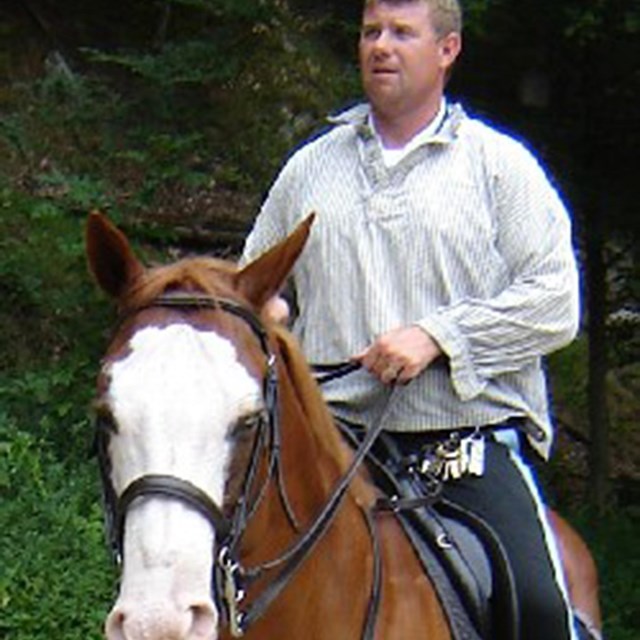 Man on horseback