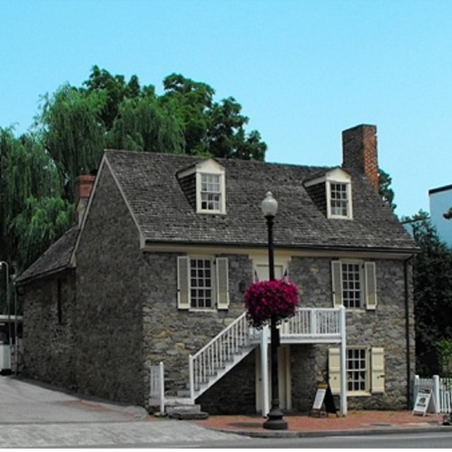 Old Stone House, located in Georgetown, Maryland