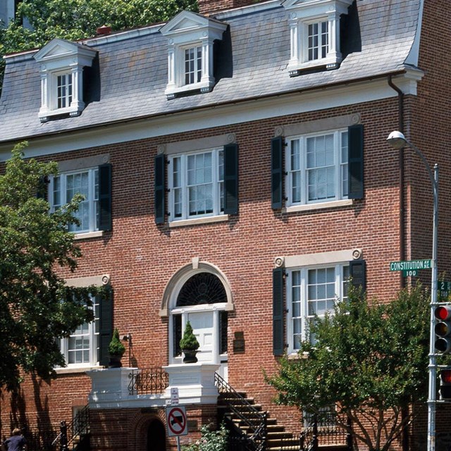 a brick house