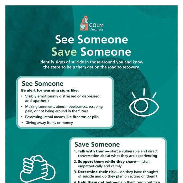 See Someone Save Someone Poster (11 x 17