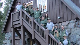 Picture of staff at Crater Lake National Park