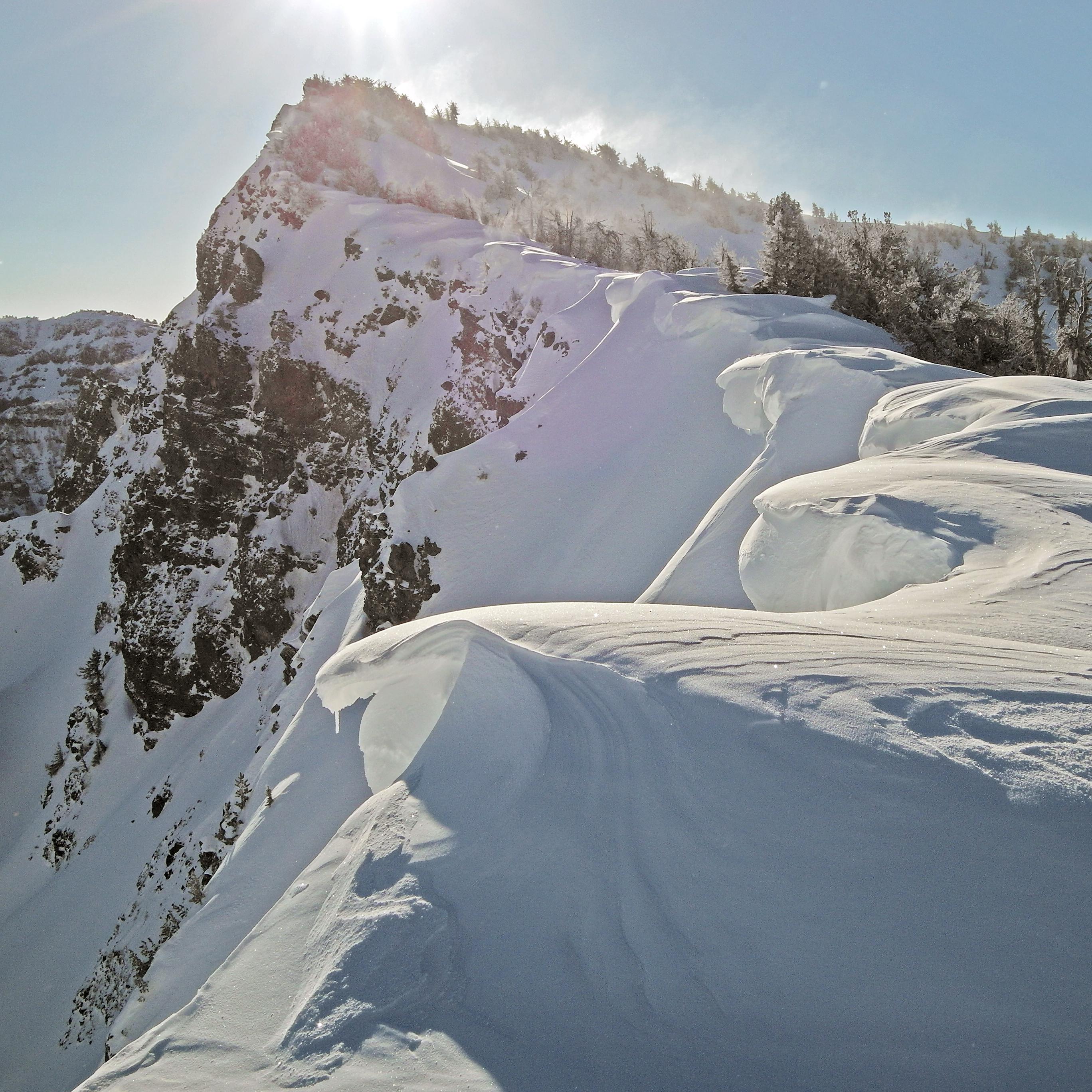 Beware of Snow Cornices! 