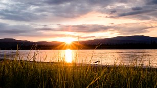 Sun over Coal Creek