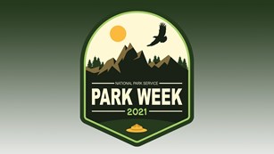 Logo for National Park Week 2021