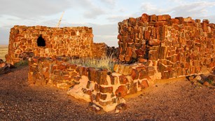 Ruins of an ancestral Pueblo house
