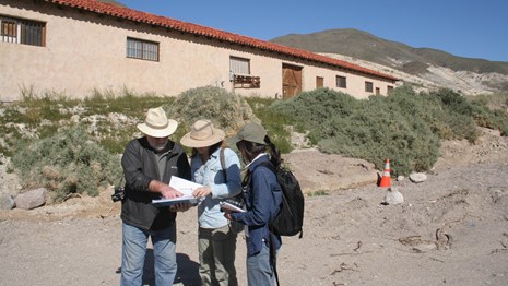 The Cultural Landscape Research Group considers a condition assessment at Death Valley
