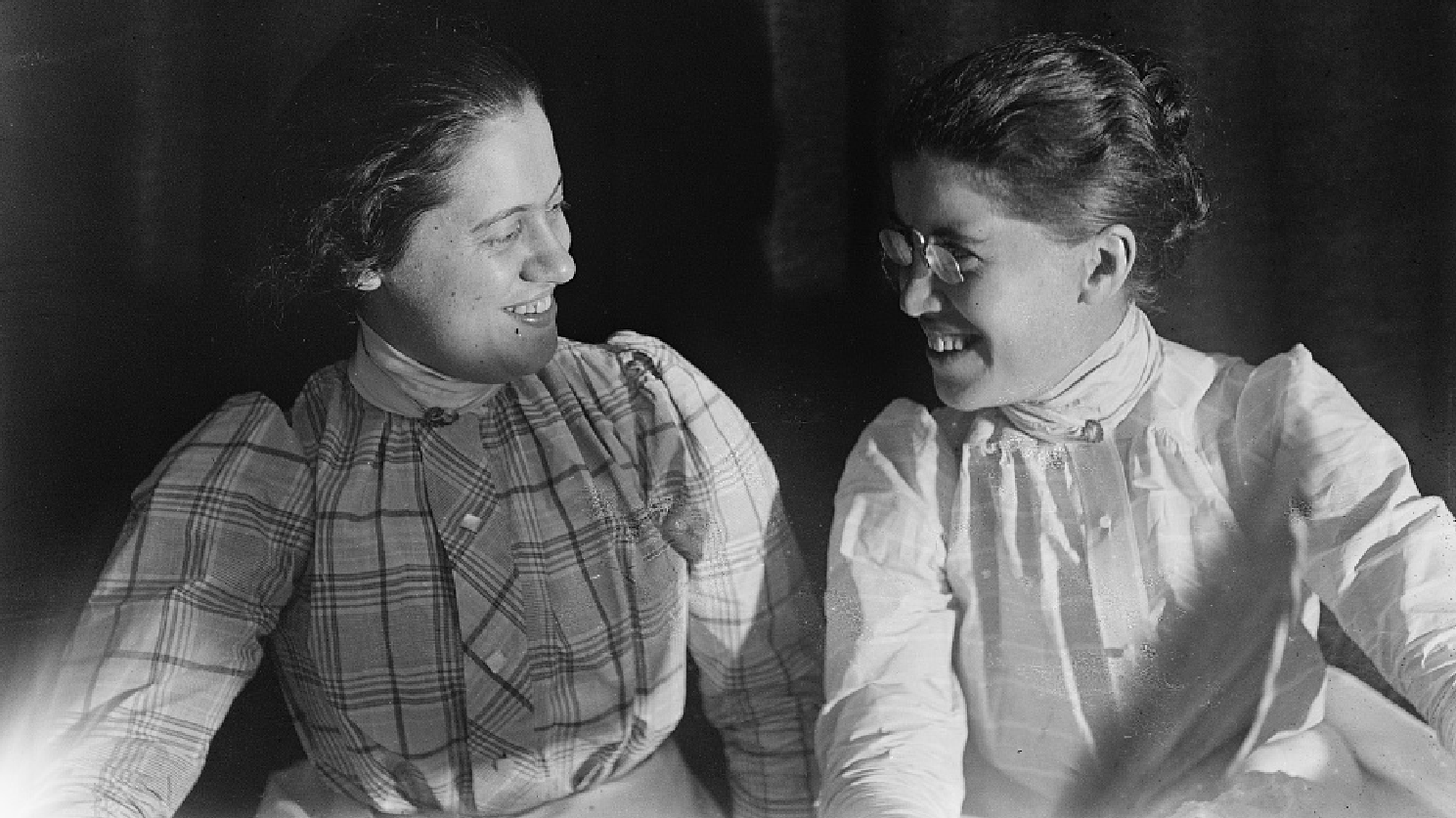Katherine Wright (left) and Harriet Sillman (right)