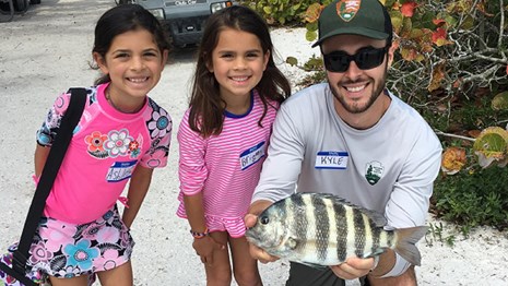 Catch a fish at De soto