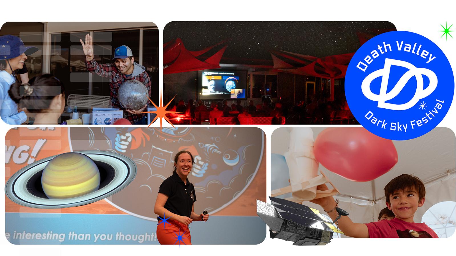 The collage includes a variety of images capturing different activities and scenes from DEVA.