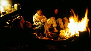 Camping can bring friends and family together.