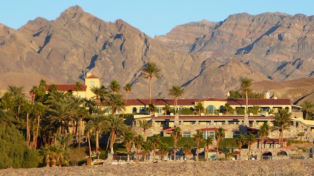 The Furnace Creek Inn is Death Valley's most luxurious hotel.