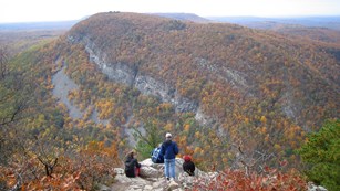 View of Mount Minsi on the Appalachian Trail