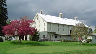 The 19th century Eisenhower barn.
