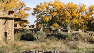Looking back at the Great Kiva