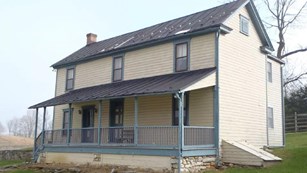 Two-story historic farmhouse 