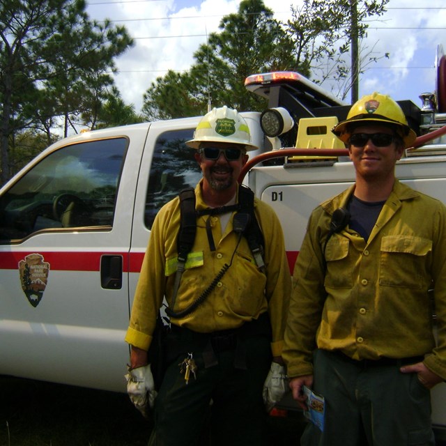 wildland fire partners with Everglades National Park