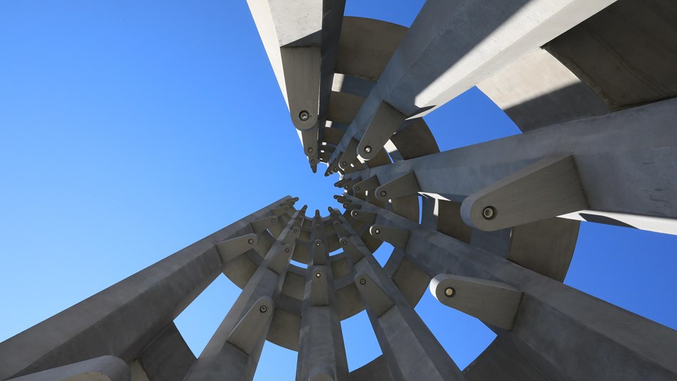 The artistic rendering of the Tower of Voices.