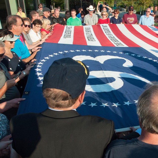 Flag Folding