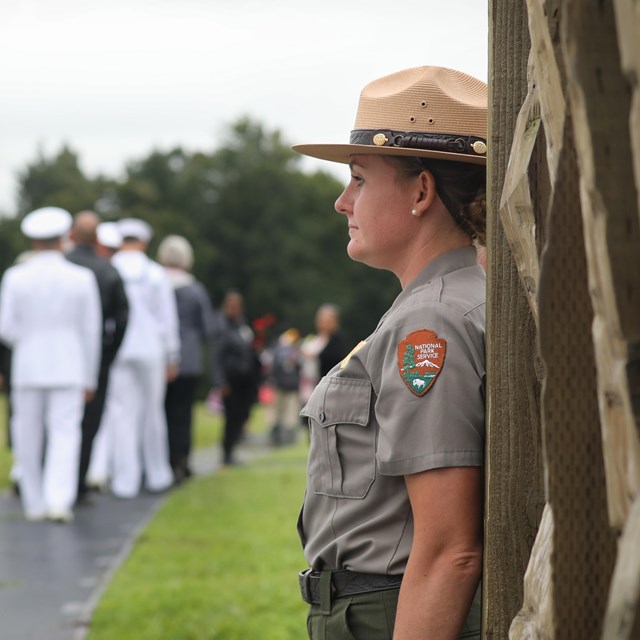 Ranger at Gate.