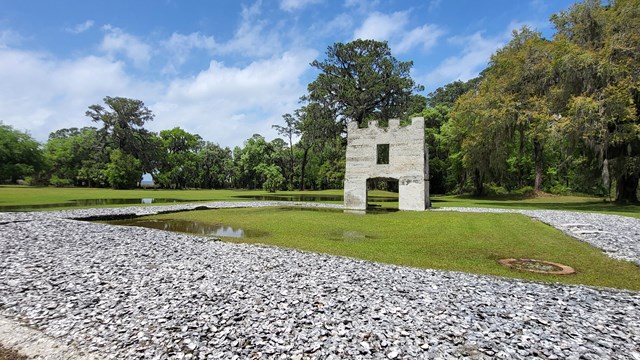 Image of the Barracks Building on Site  