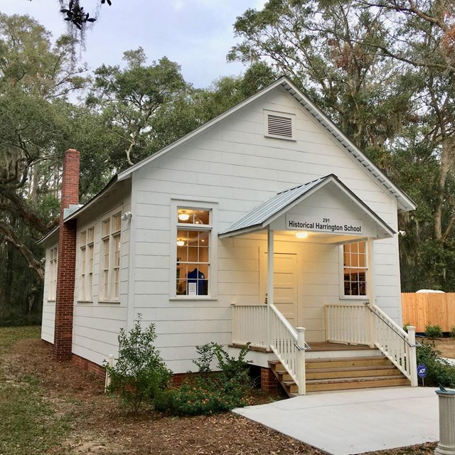 Image of the Historic Harrington School 