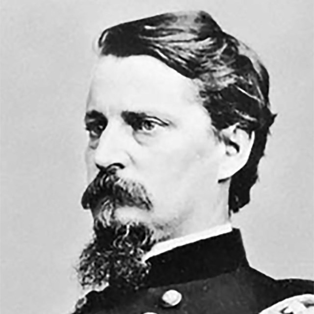 Black and white photo of Gen. Winfield Scott Hancock