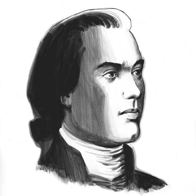 Illustration of Robert Stobo