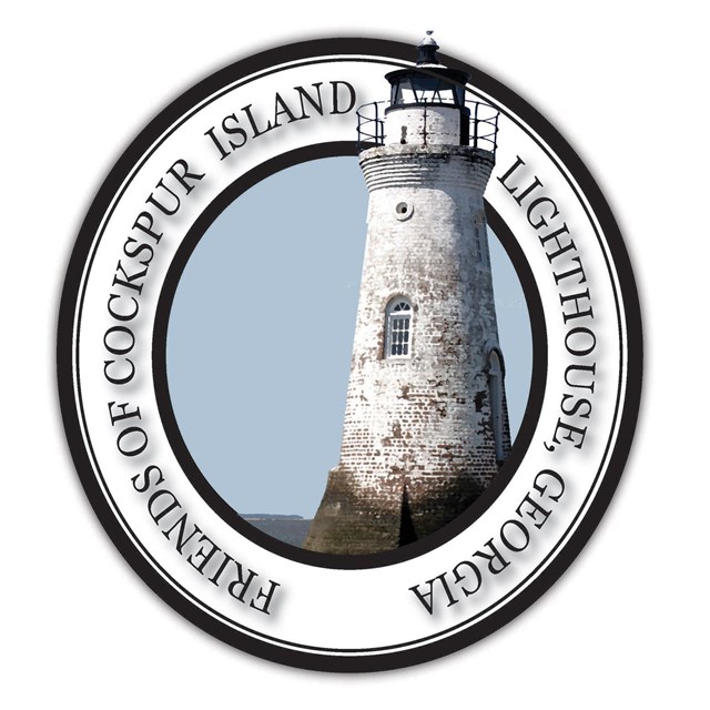 The Friends of Cockspur Island Lighthouse Georgia Logo