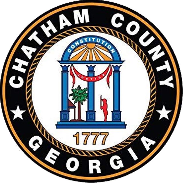  Black Circle surrounding Georgia State Seal