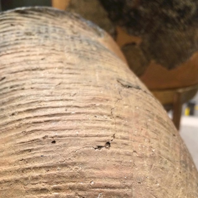 Tuscarora and Algonquian pots