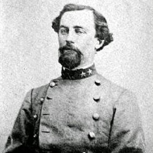 Photograph of Stephen Elliott Jr in Confederate military uniform